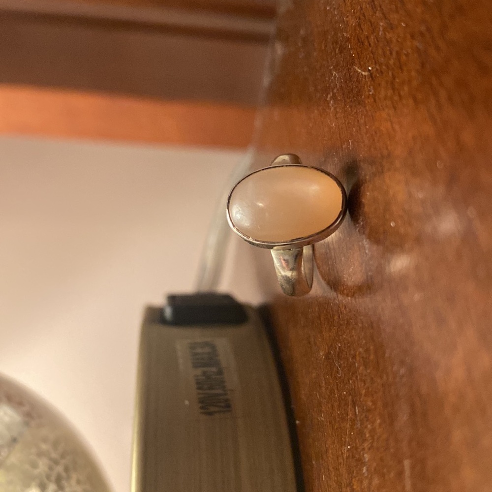 Sterling Silver Sunstone Statement Ring - image 6